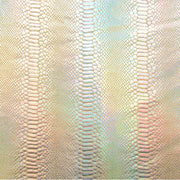 Reptile Silver Holographic Foil Long Tights