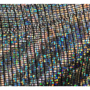 Silver Hologram Cracked Ice Long Tights