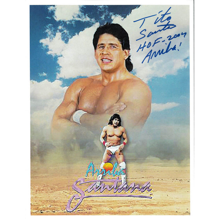 Tito Santana 8.5 x 11 Promo - Autographed