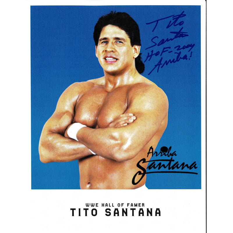 Tito Santana 8.5 x 11 - Autographed