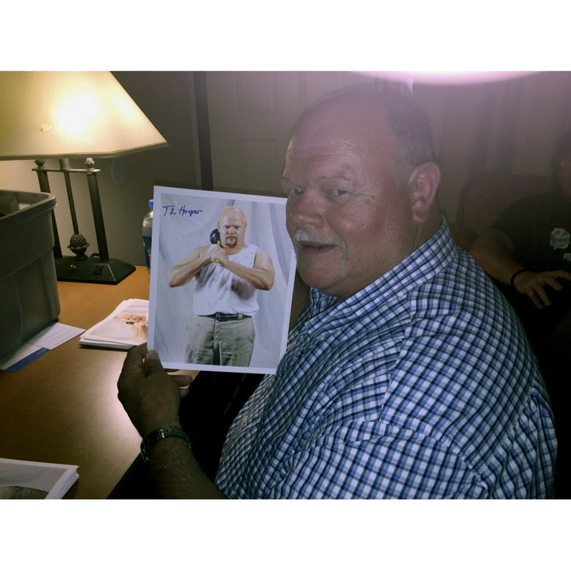 T.L. Hopper Autographed Photo