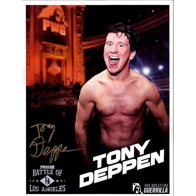 Tony Deppen PWG BOLA 2019 Promo - AUTOGRAPHED