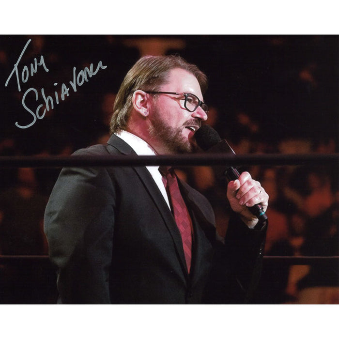 Tony Schiavone Promo - AUTOGRAPHED