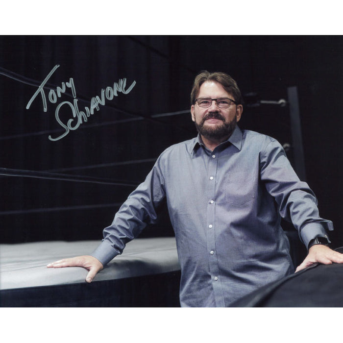 Tony Schiavone Promo - AUTOGRAPHED