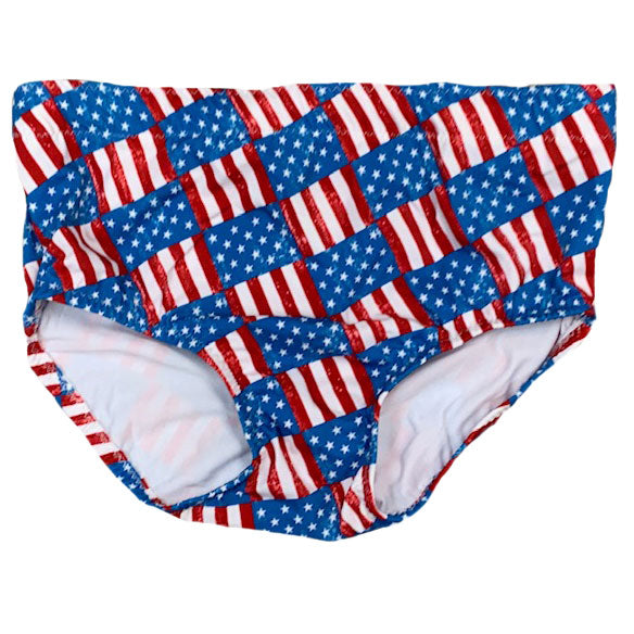 USA Flag Print Trunks