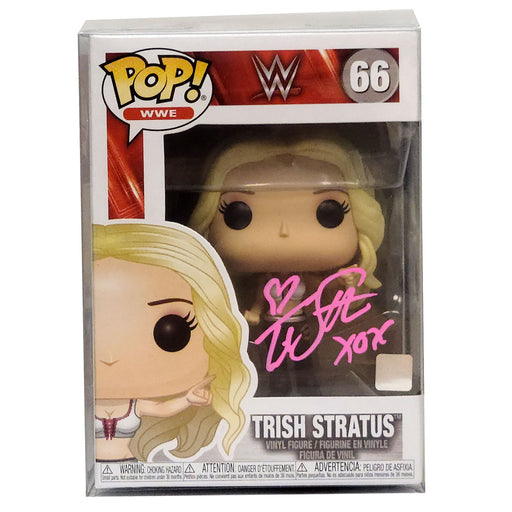 Trish Stratus WWE Funko POP Figure - AUTOGRAPHED