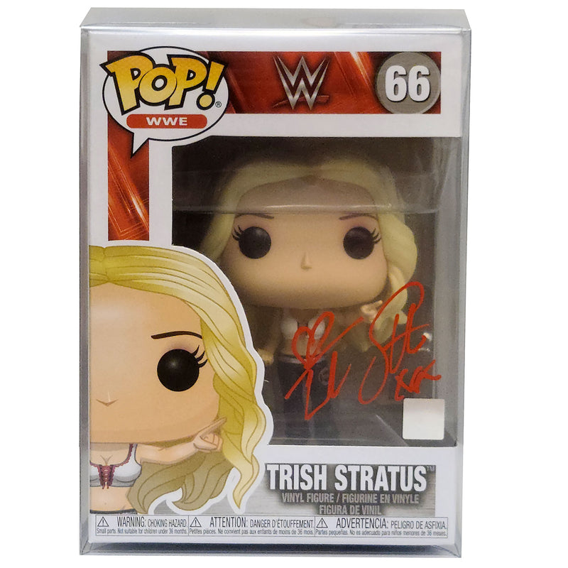 Trish Stratus WWE Funko POP Figure - AUTOGRAPHED