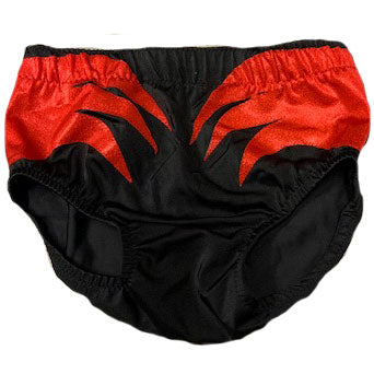 Black with Red Wing Design Trunks