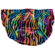 Rainbow Metallic Tiger Stripes Trunks