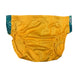 Yellow with Aqua Green Fish Scale Side Contrast Trunks