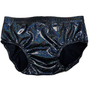 Black and Silver Dot Matrix Trunks - L