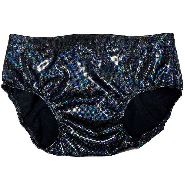Black and Silver Dot Matrix Trunks - L