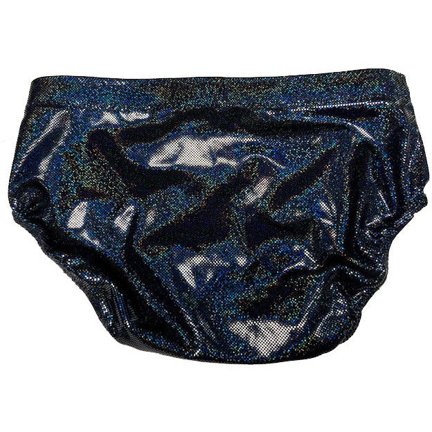 Black and Silver Dot Matrix Trunks - L