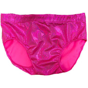 Pink Micro Dot Metallic Trunks
