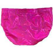 Pink Micro Dot Metallic Trunks