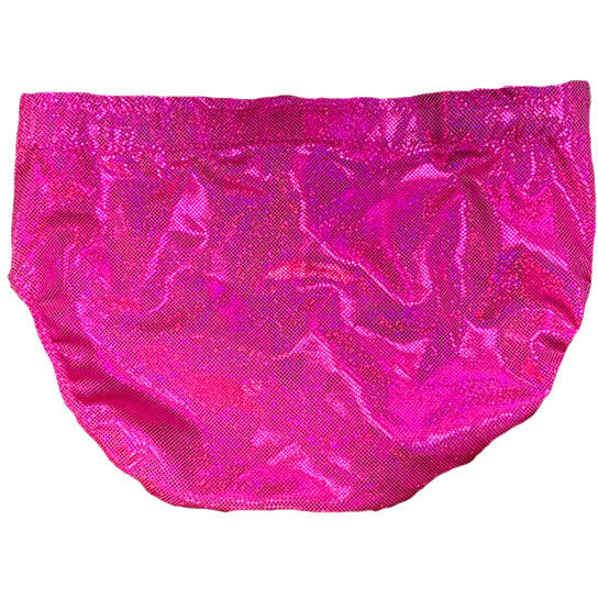 Pink Micro Dot Metallic Trunks