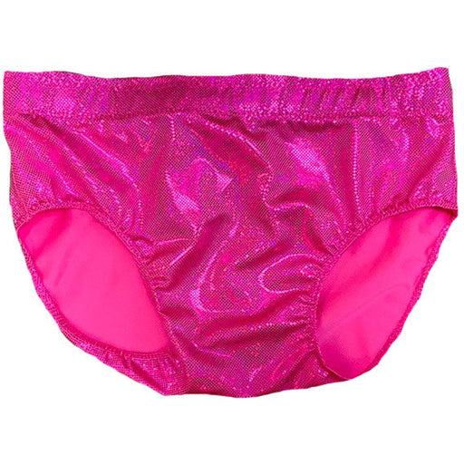 Pink Micro Dot Metallic Trunks
