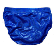 Royal Blue Metallic Dot Trunks