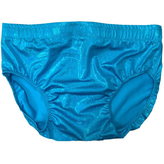 Turquoise Mystique Metallic Trunks
