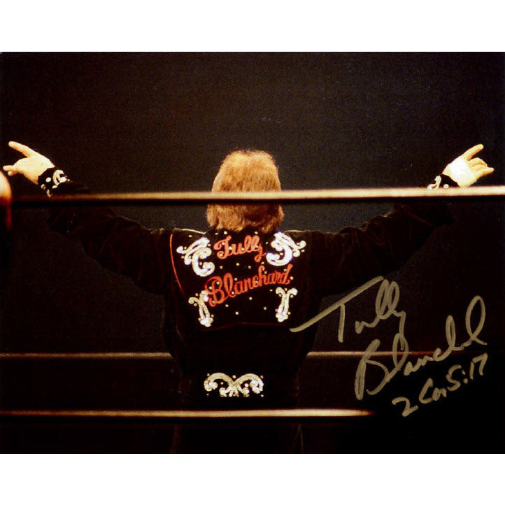 Tully Blanchard Promo - AUTOGRAPHED
