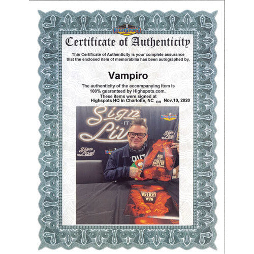 Vampiro 11x17 Poster - AUTOGRAPHED