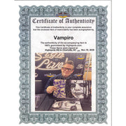 Vampiro 11x17 Poster - AUTOGRAPHED