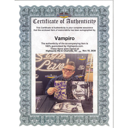 Vampiro 11x17 Poster - AUTOGRAPHED