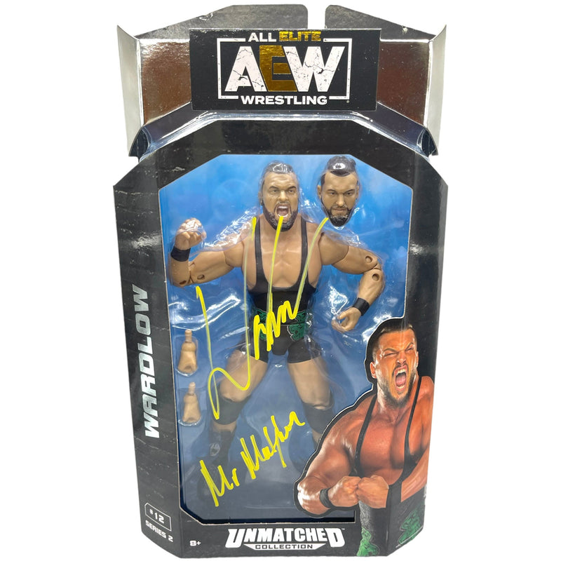 Wardlow AEW Figure-Autographed