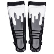 White Drip on Black on Black Kickpads