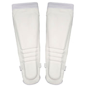 White Matte on White Patent Outlined on White Kickpads