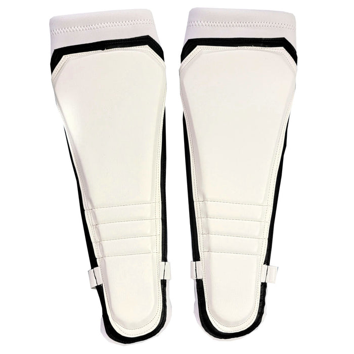White Natural with Black Natural Trim on White Kickpads