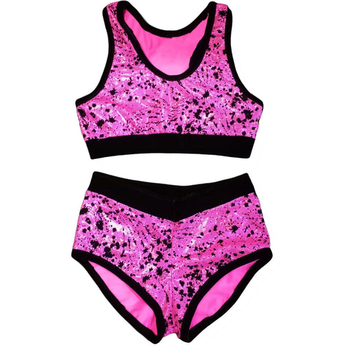 Pink and Black Womens Gear Set