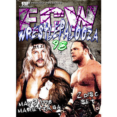 ECW WrestlePalooza 1998 DVD-R