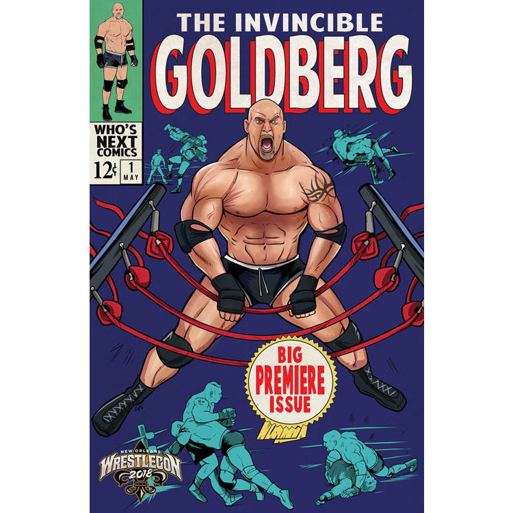 Bill Goldberg Exclusive 11x17 Print - AUTOGRAPHED
