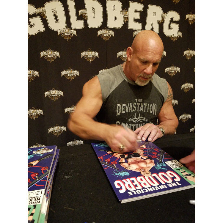 Bill Goldberg Exclusive 11x17 Print - AUTOGRAPHED