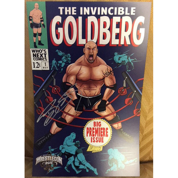 Bill Goldberg Exclusive 11x17 Print - AUTOGRAPHED