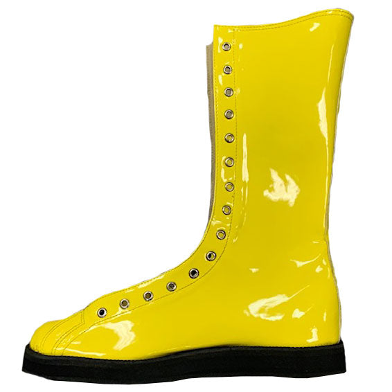 Cheap hot sale yellow boots