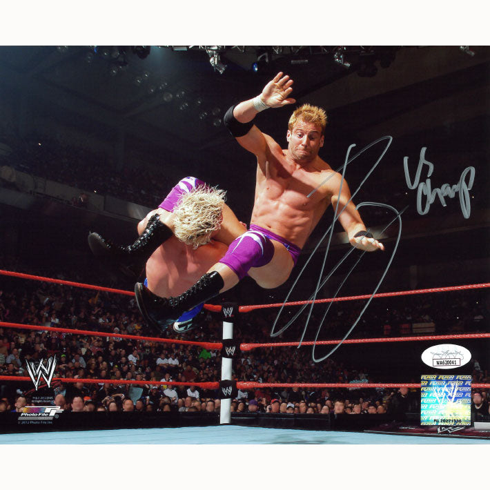 Zack Ryder Silenced PF 8 x 10 Promo - JSA AUTOGRAPHED