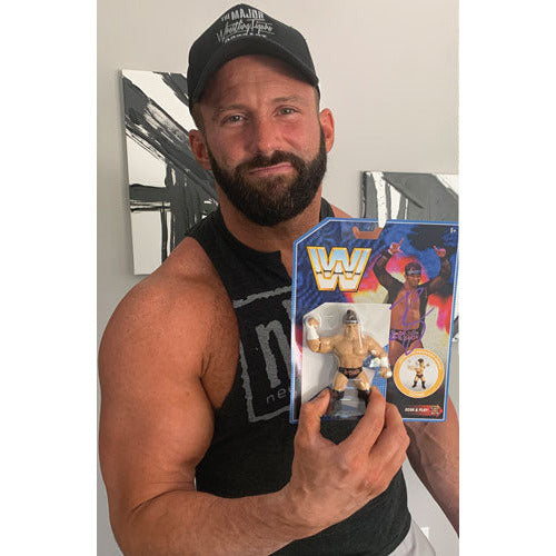 Zack Ryder WWE Retro Mattel Figure - AUTOGRAPHED