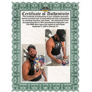 Zack Ryder WWE Retro Mattel Figure - AUTOGRAPHED