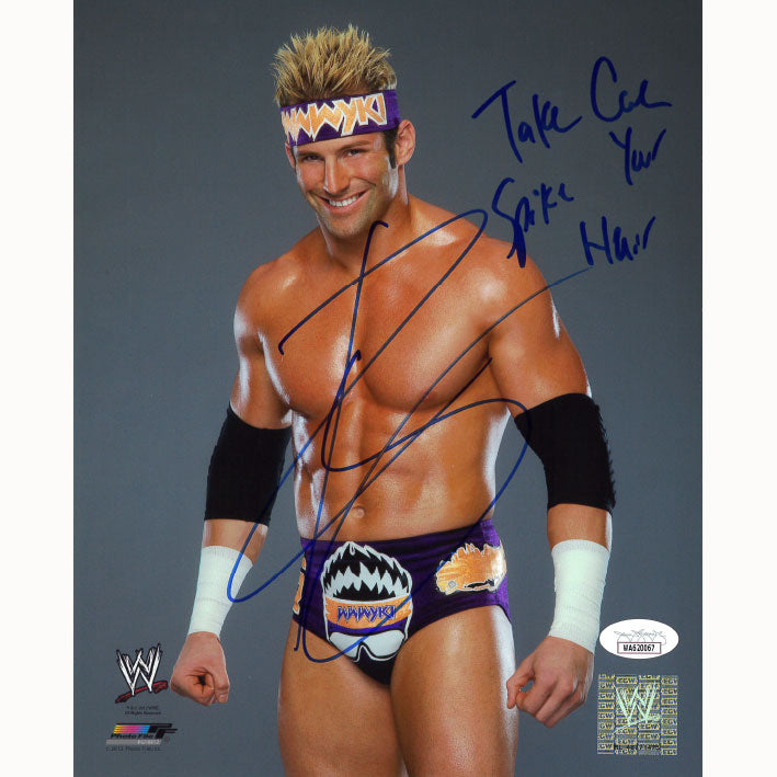 Zack Ryder WWWYKI PF 8 x 10 Promo - JSA AUTOGRAPHED