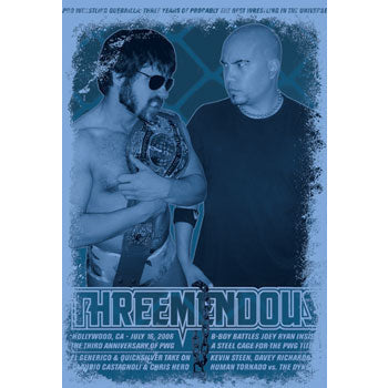 Pro Wrestling Guerrilla: Threemendous DVD