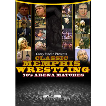 Classic Memphis Wrestling - 70s Arena Footage  DVD