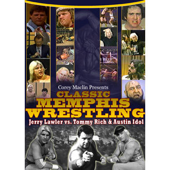 Classic Memphis Wrestling - Jerry Lawler vs Tommy Rich & Austin Idol  DVD