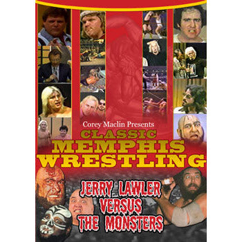 Classic Memphis Wrestling - Jerry Lawler vs The Monsters DVD