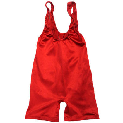 In Stock - Red Singlet w/Legs