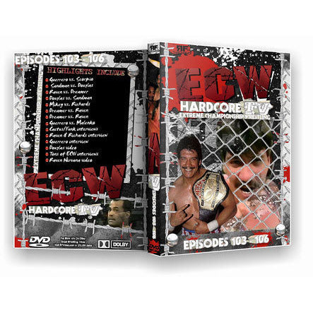 ECW Hardcore TV 103-106 DVD-R