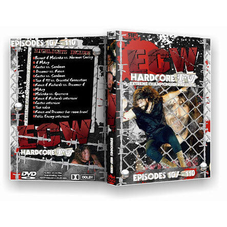 ECW Hardcore TV 107-110 DVD-R