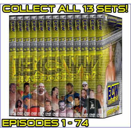 ECW Hardcore TV Complete Set Volume 1 DVD-R