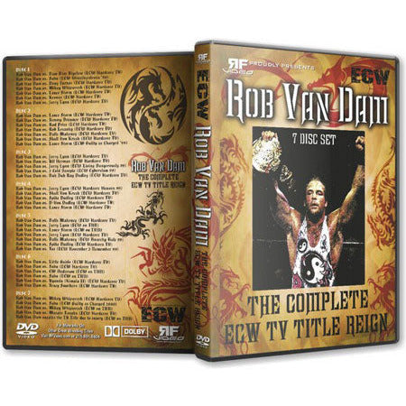 Rob Van Dam - The Complete ECW TV Title Reign DVD-R Set